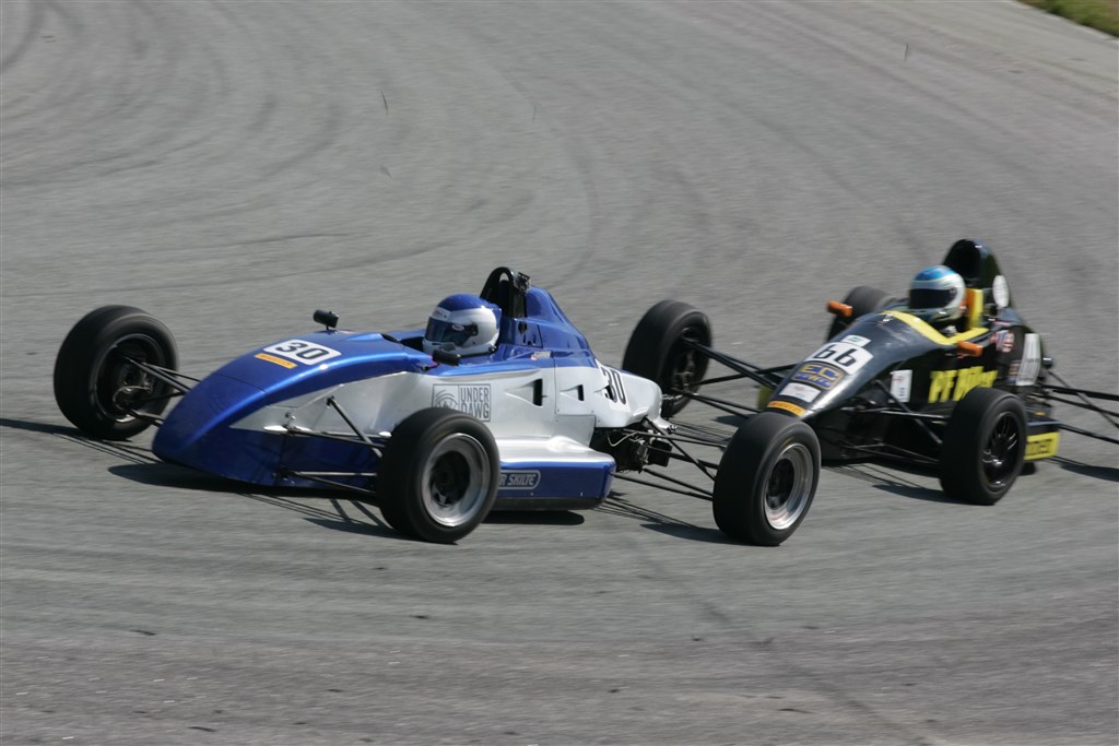 Kasper Larsen (30) fik sin Formel Ford-debut på Ring Djursland i forsommerren og vender nu tilbage
(Foto: Henning Smed)